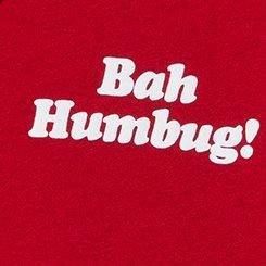 Bah Humbug Classic Fit Signature Jersey Girlfriend Tee, JESTER RED, swatch