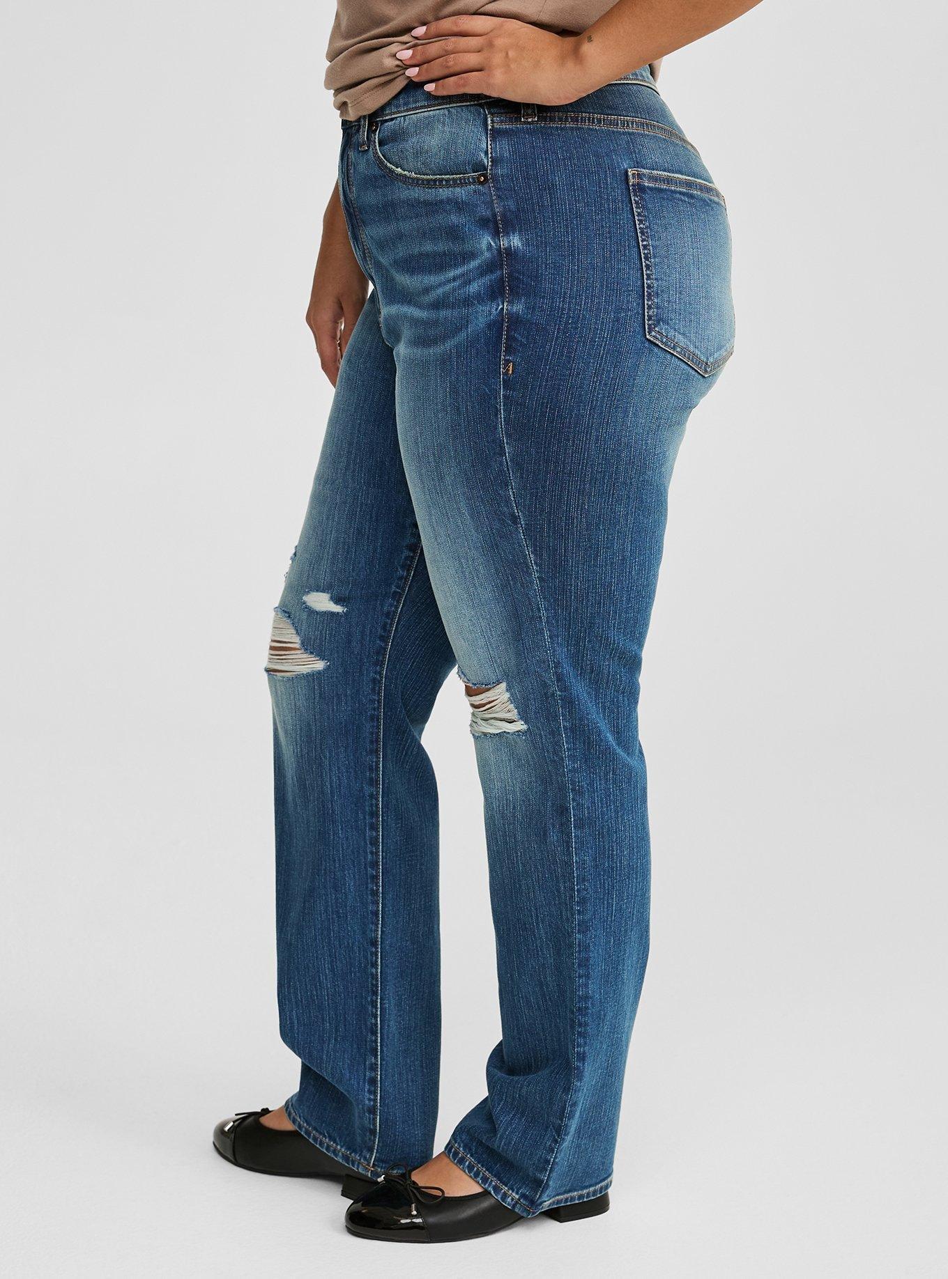 High-Rise Straight Jean