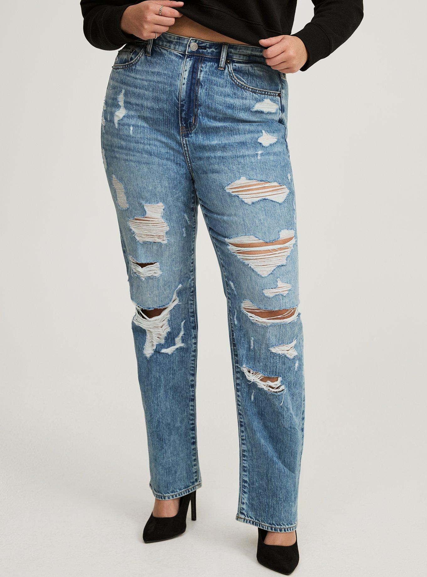 High-Rise Straight Jean