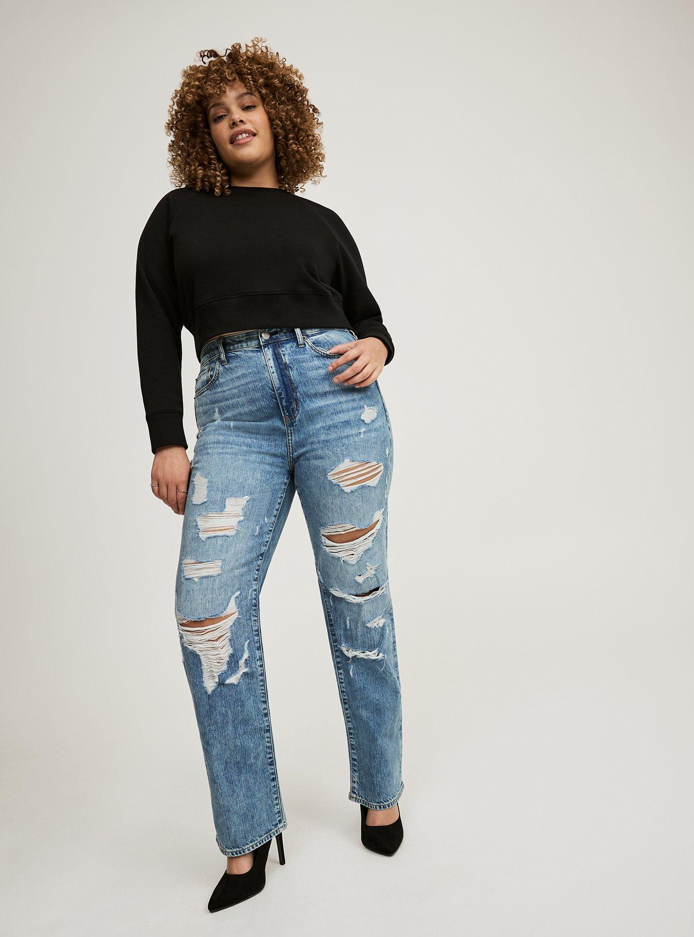 High-Rise Straight Jean