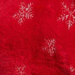 Eyelash Lurex Crew Neck Pullover Sweater, SNOWFLAKE, swatch