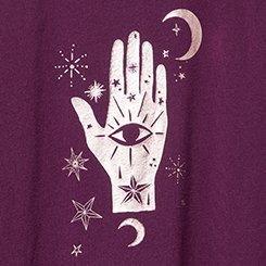 Mystical Elements Classic Fit Cozy Fleece Sweatshirt, WINTER BLOOM, swatch