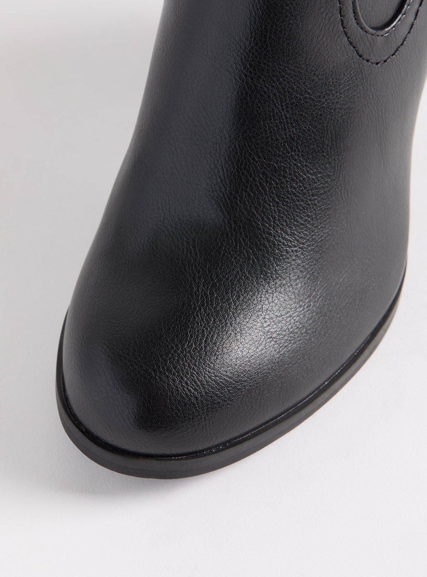Almond Toe Heeled Knee Boot (WW)