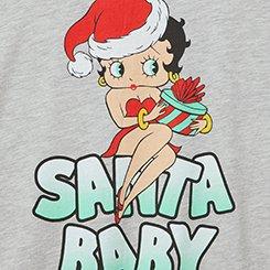 Betty Boop Classic Fit Cotton Crew Tee, HEATHER GREY, swatch