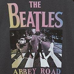 The Beatles Classic Fit Cotton Long Sleeve Raglan Ringer Tee, VINTAGE BLACK, swatch