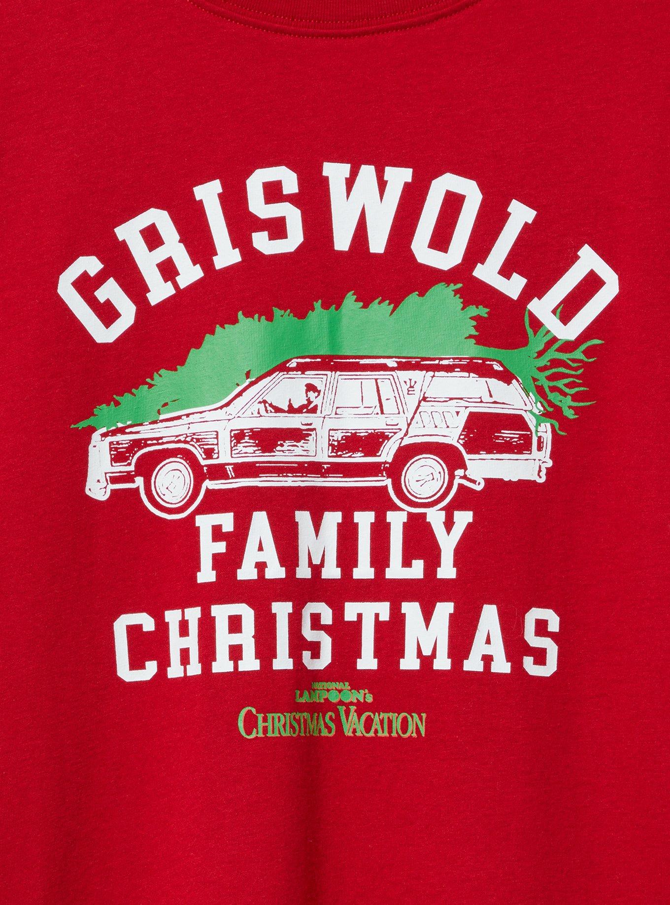 Christmas Vacation Classic Fit Cotton Crew Tee