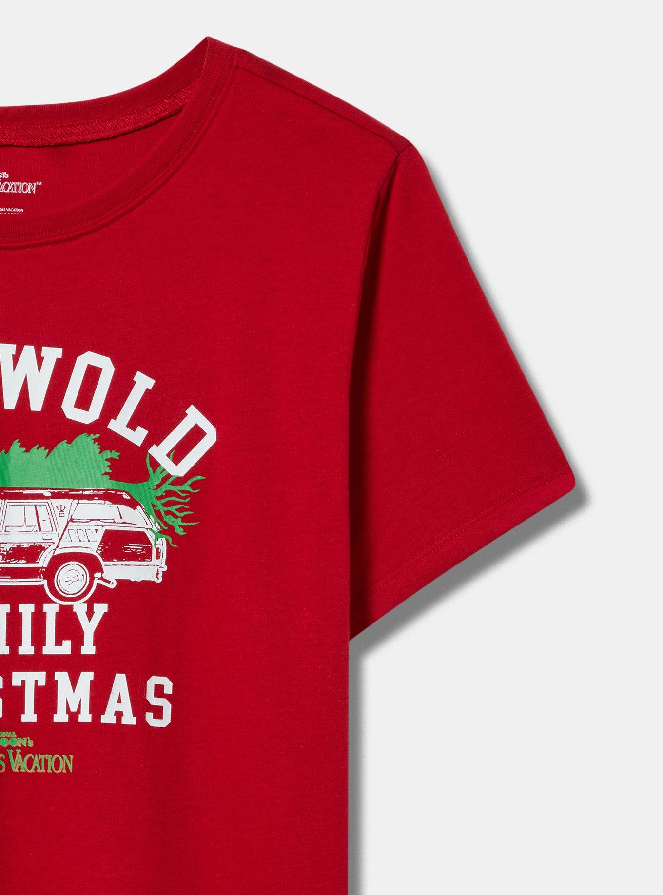 Christmas Vacation Classic Fit Cotton Crew Tee