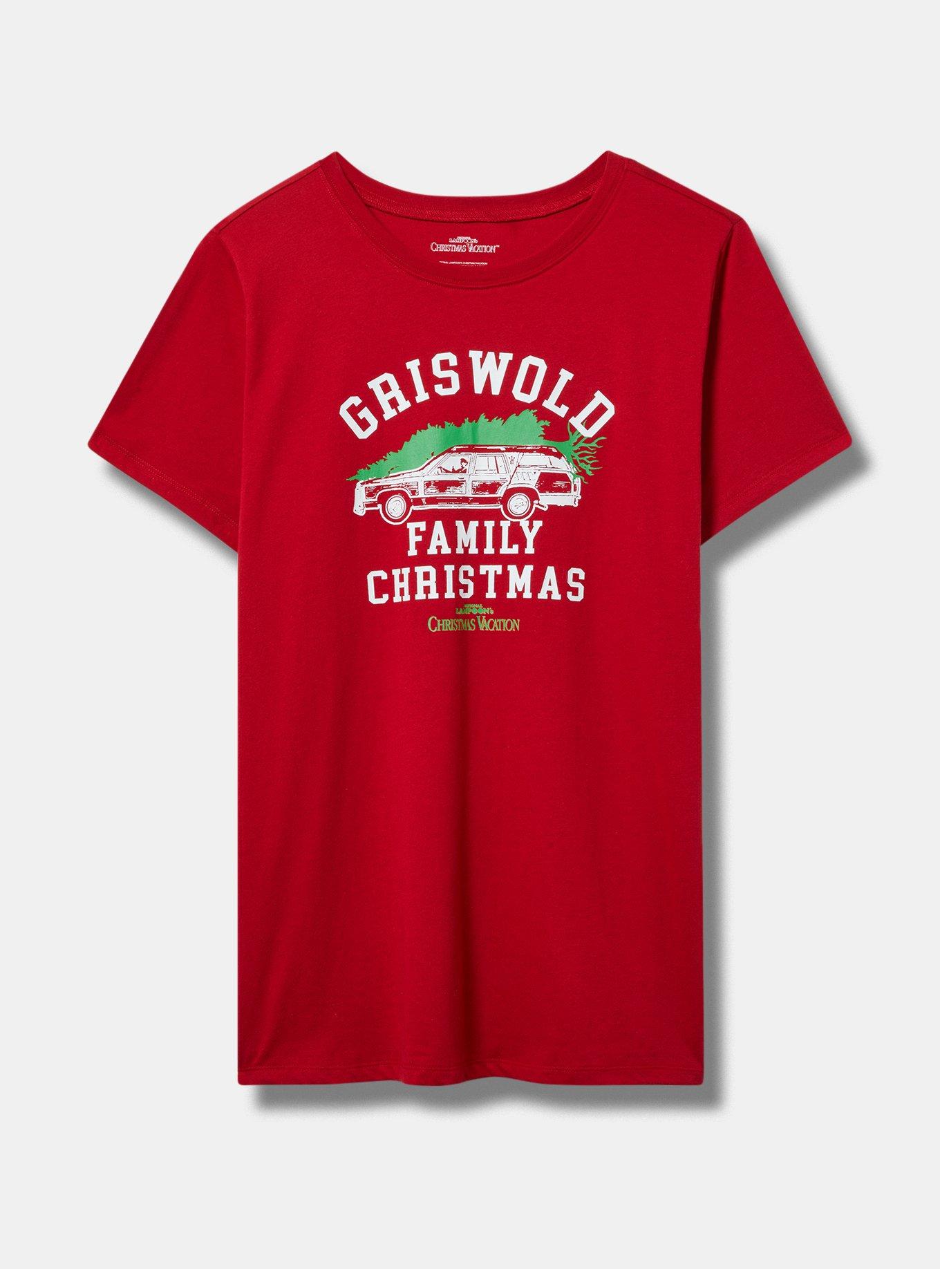 Christmas Vacation Classic Fit Cotton Crew Tee