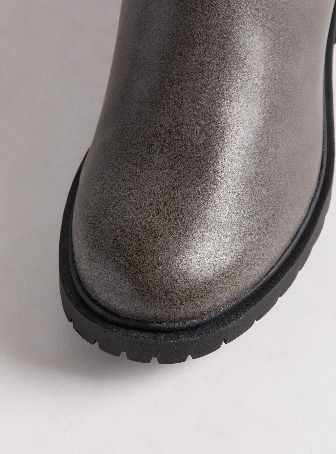 Quilted Sweater Knee Boot (WW)