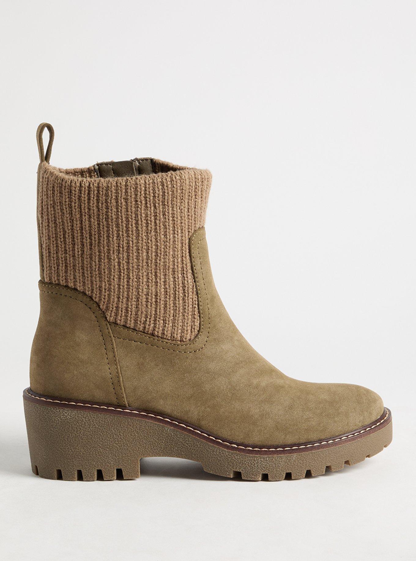 Sweater Cuff Chelsea Bootie (WW)