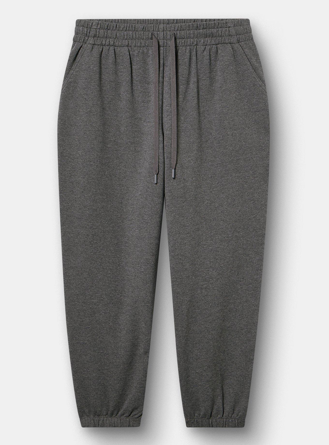 TRU Everyday Fleece Relaxed Jogger, CHARCOAL HEATHER GREY, hi-res