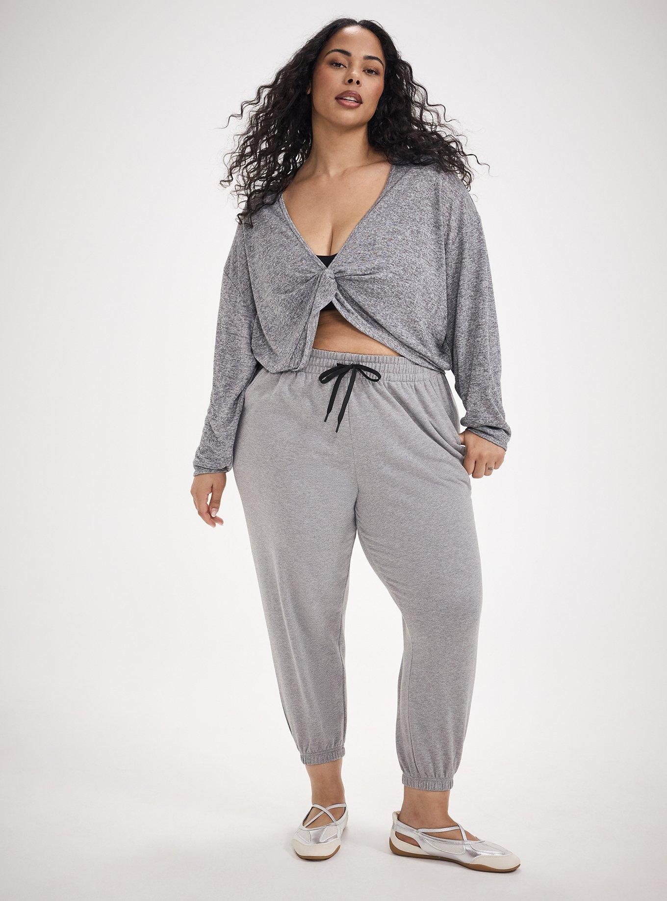 TRU Everyday Fleece Relaxed Jogger, MED HEATHER GREY, hi-res