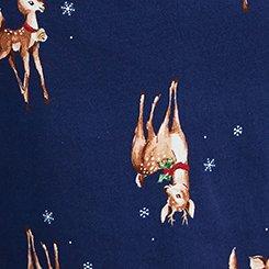 Cotton Sleep Pant, DOE A DEER MEDIEVAL BLUE, swatch