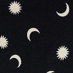 Cotton Sleep Pant, PICKED STARS BLACK, swatch