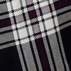 Cotton Sleep Pant, COMBACK PLAID BLACk, swatch