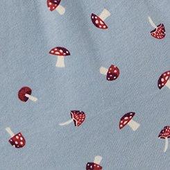 Cotton Sleep Pant, MUSHROOM FOREST DUSTY BLUE, swatch