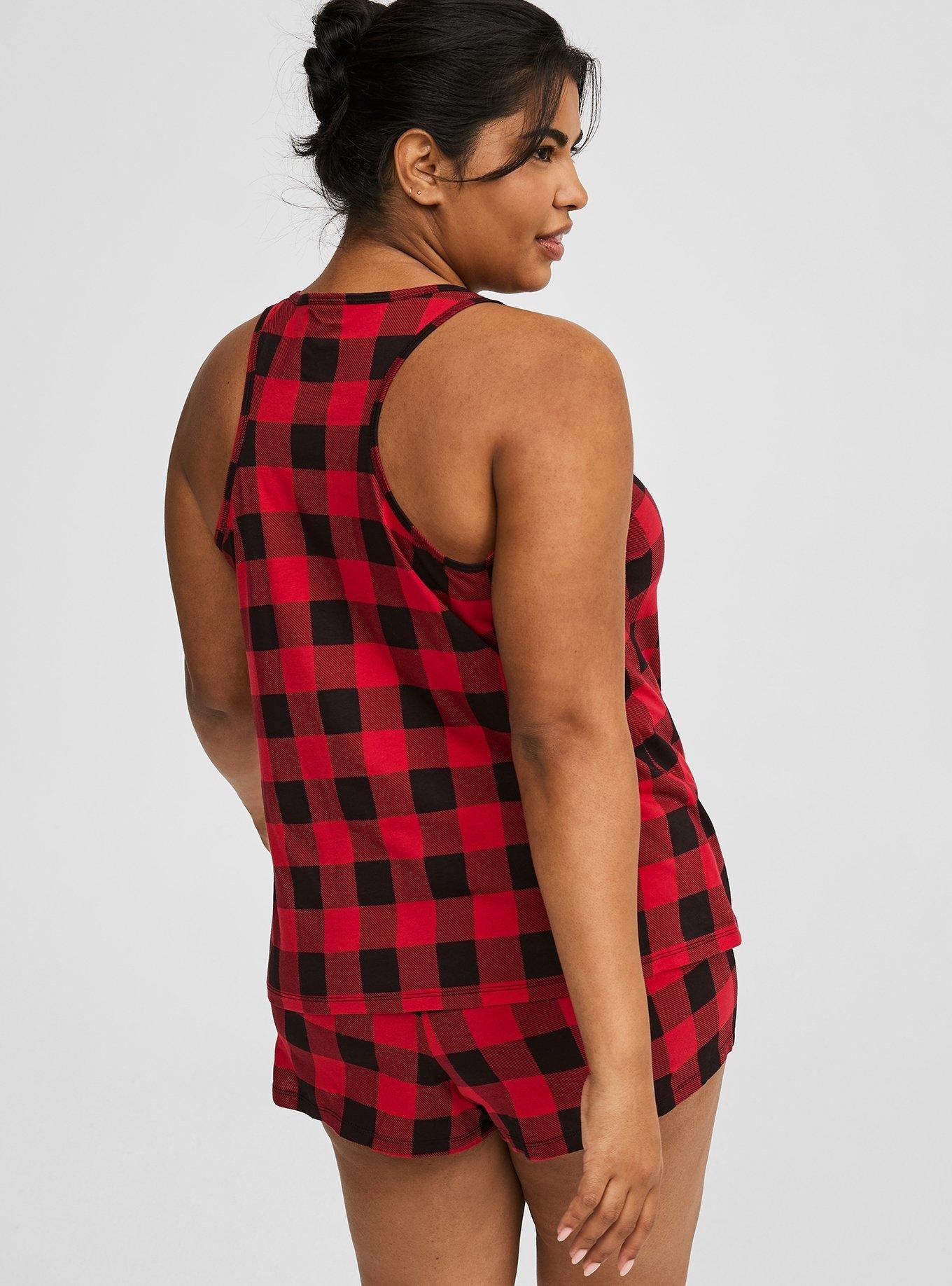 Cotton Racerback Sleep Tank