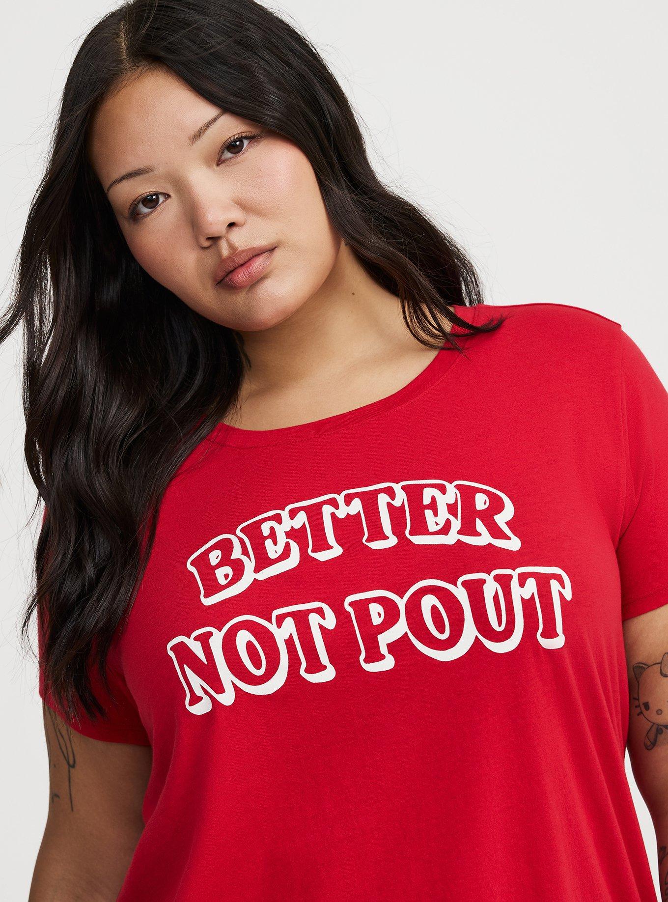 Cotton Relaxed Crew Sleep Tee