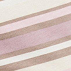 Cotton Sleep Short, DONNY STRIPE WHISPER WHITE, swatch