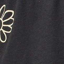 Cotton Sleep Short, DAWN DOODLES DEEP BLACK, swatch