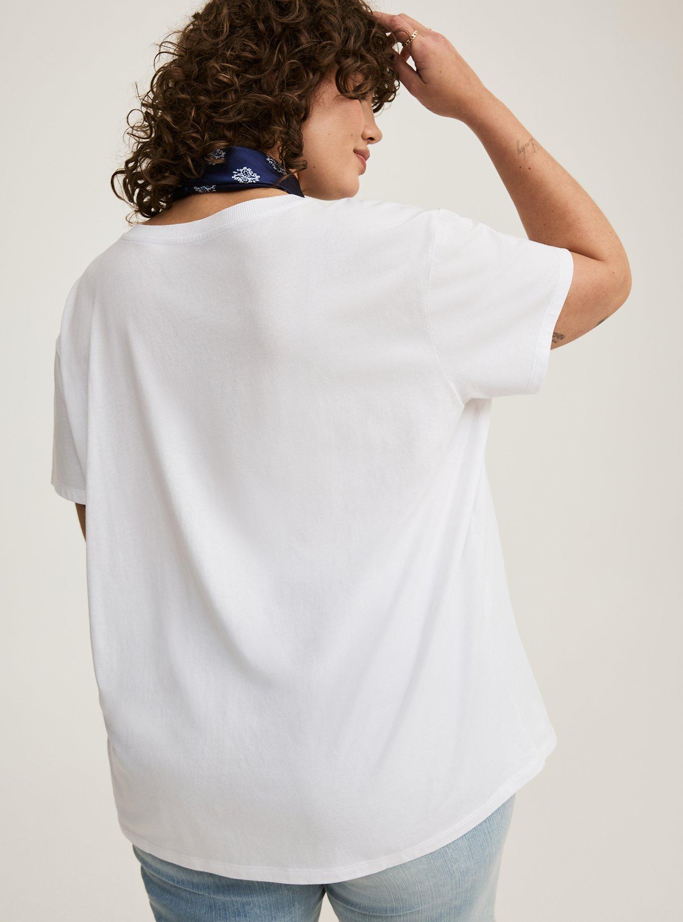 Heritage Jersey V-Neck Relaxed Tee