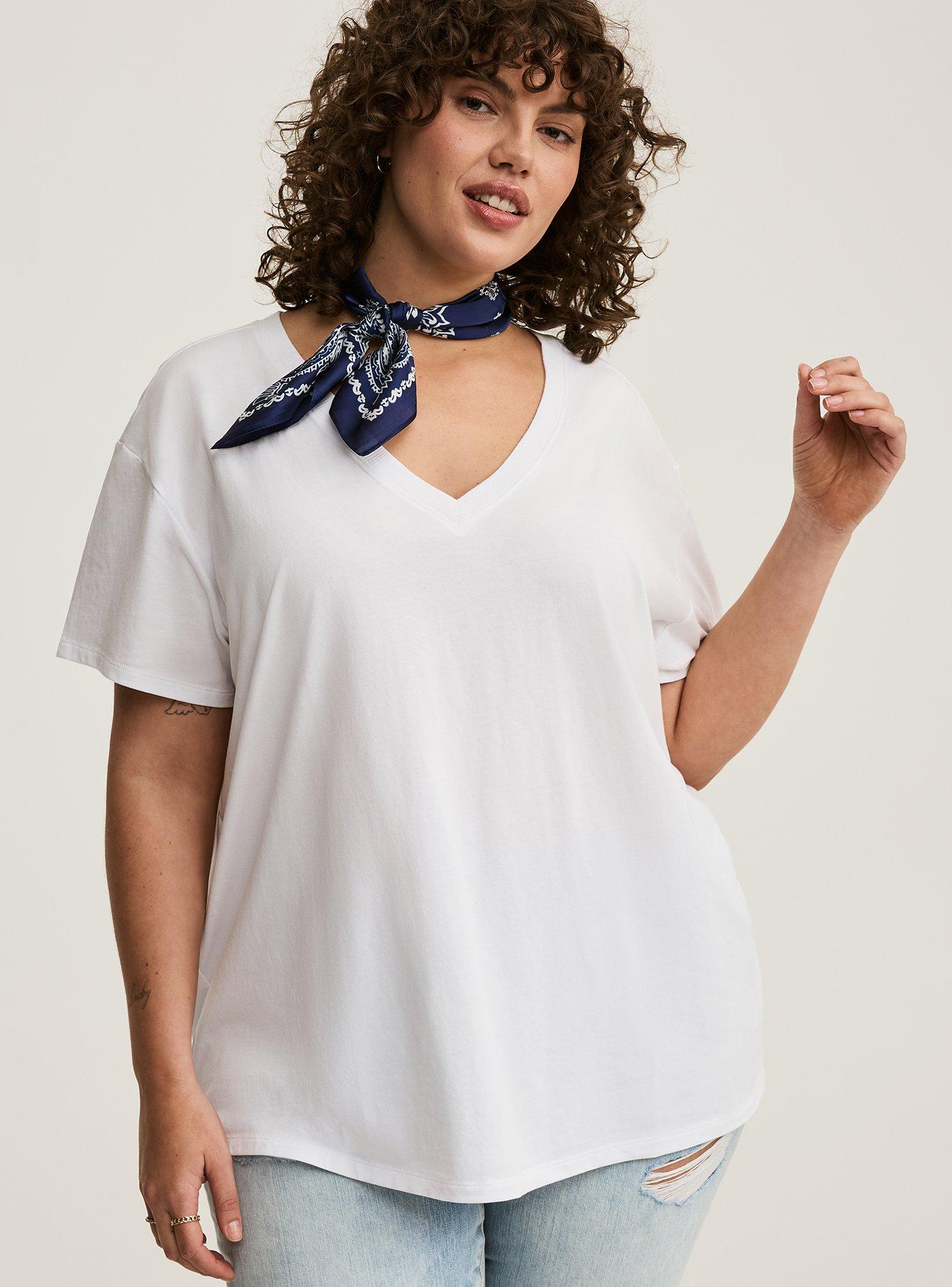 Heritage Jersey V-Neck Relaxed Tee