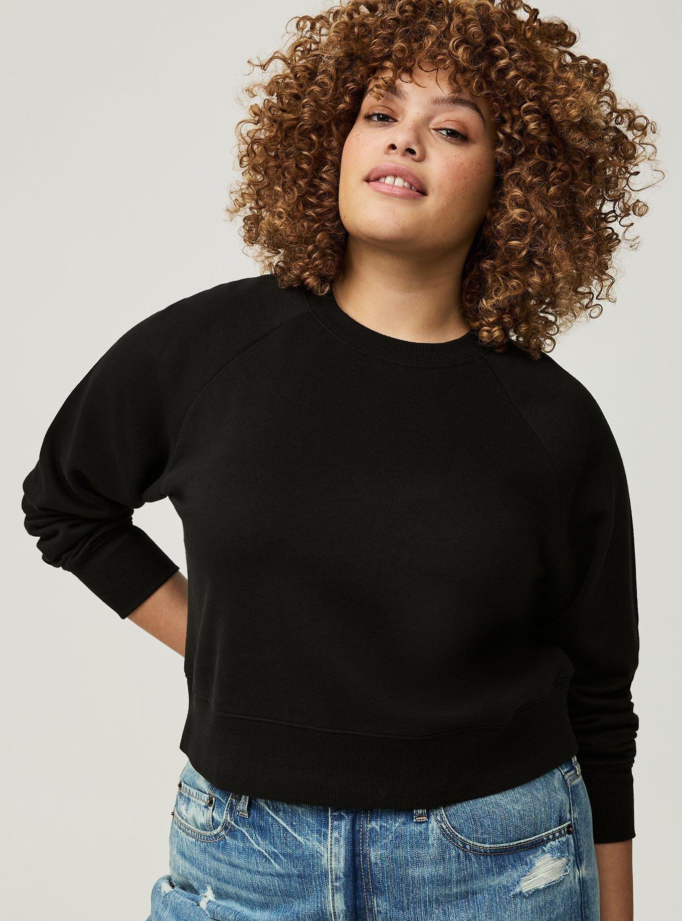 Cropped Crew Sweatshirt 