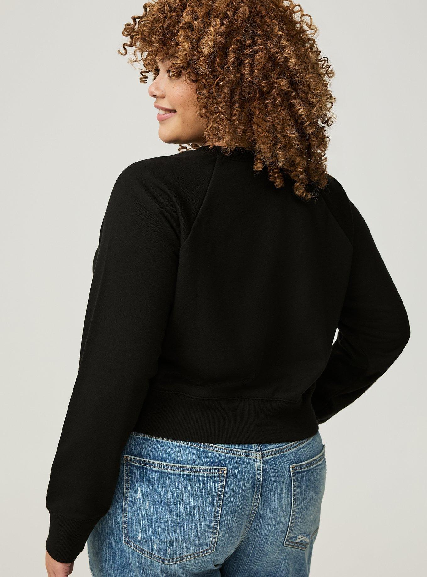 Cropped Crew Sweatshirt 