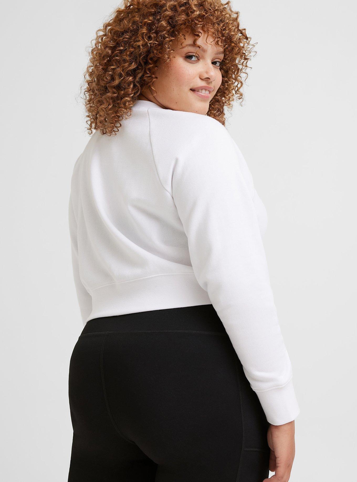 Cropped Crew Sweatshirt 
