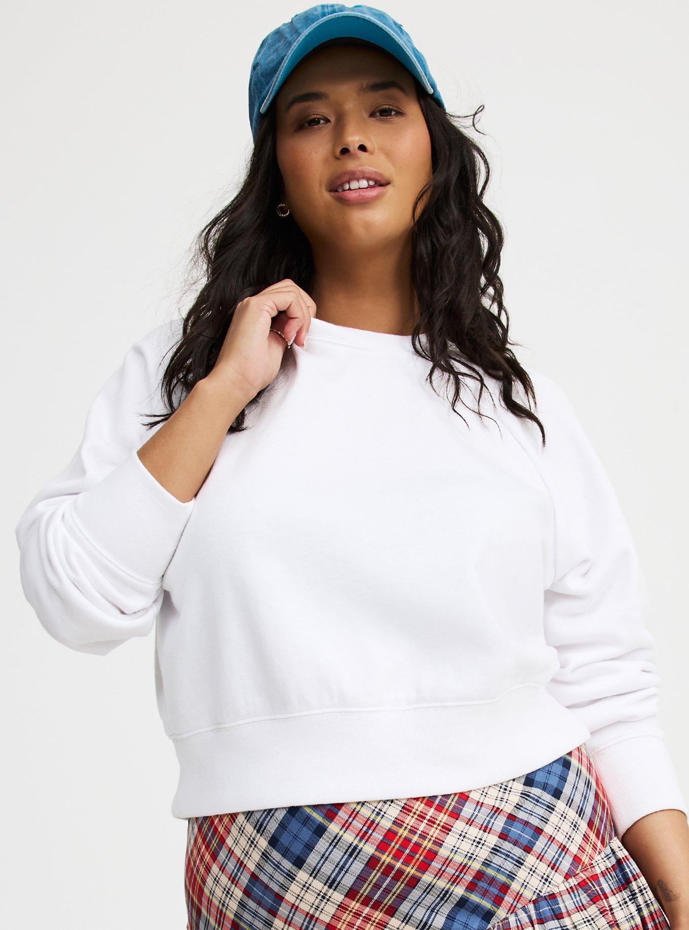 Cropped Crew Sweatshirt 