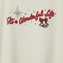 It's A Wonderful Life Classic Fit Cotton Crew Tee, DESERT SANDSTONE, swatch