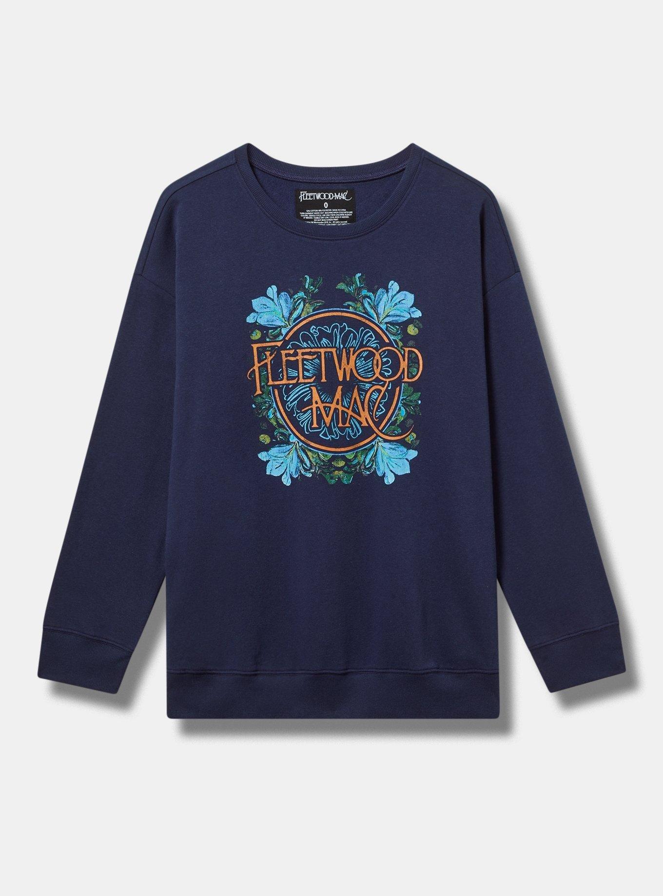 Fleetwood Mac Classic Cozy Fleece Crew Sweatshirt