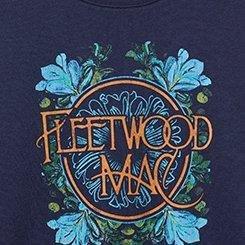 Fleetwood Mac Classic Cozy Fleece Crew Sweatshirt , PEACOAT, swatch