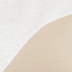 Super Soft Fleece Crew Neck Drop Shoulder Sweatshirt, PLAZA TAUPE COLORBLOCK, swatch