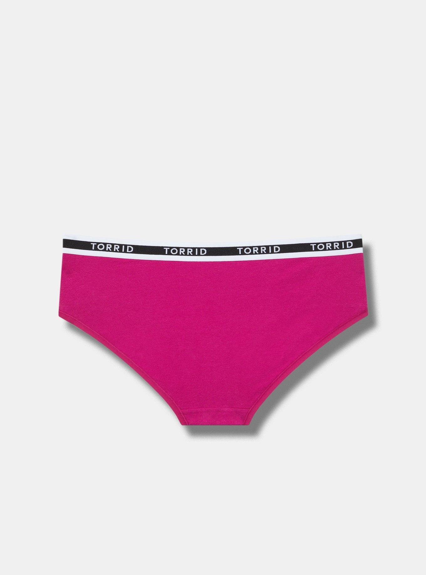 Mid Rise Hipster Logo Panty