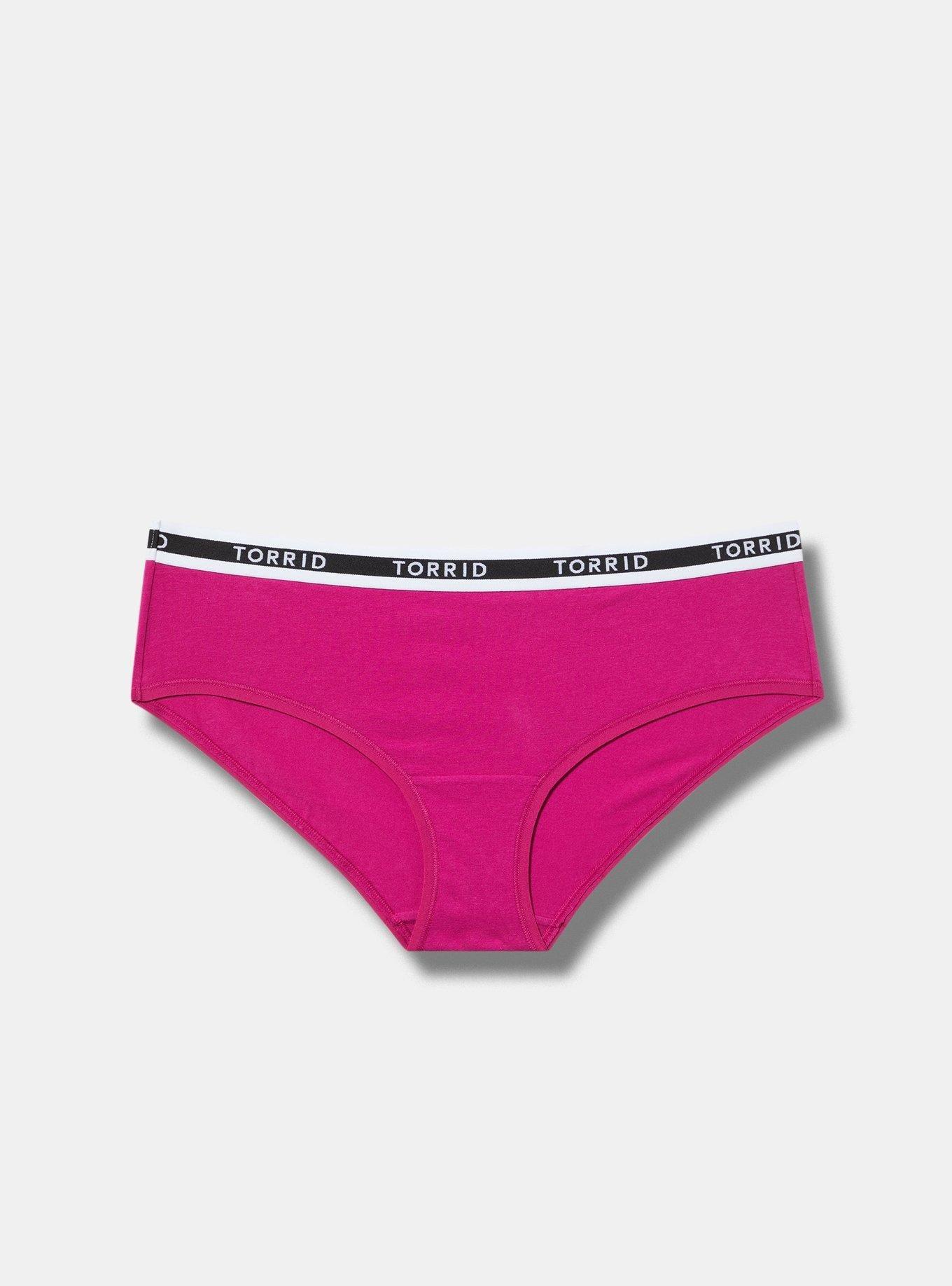 Mid Rise Hipster Logo Panty