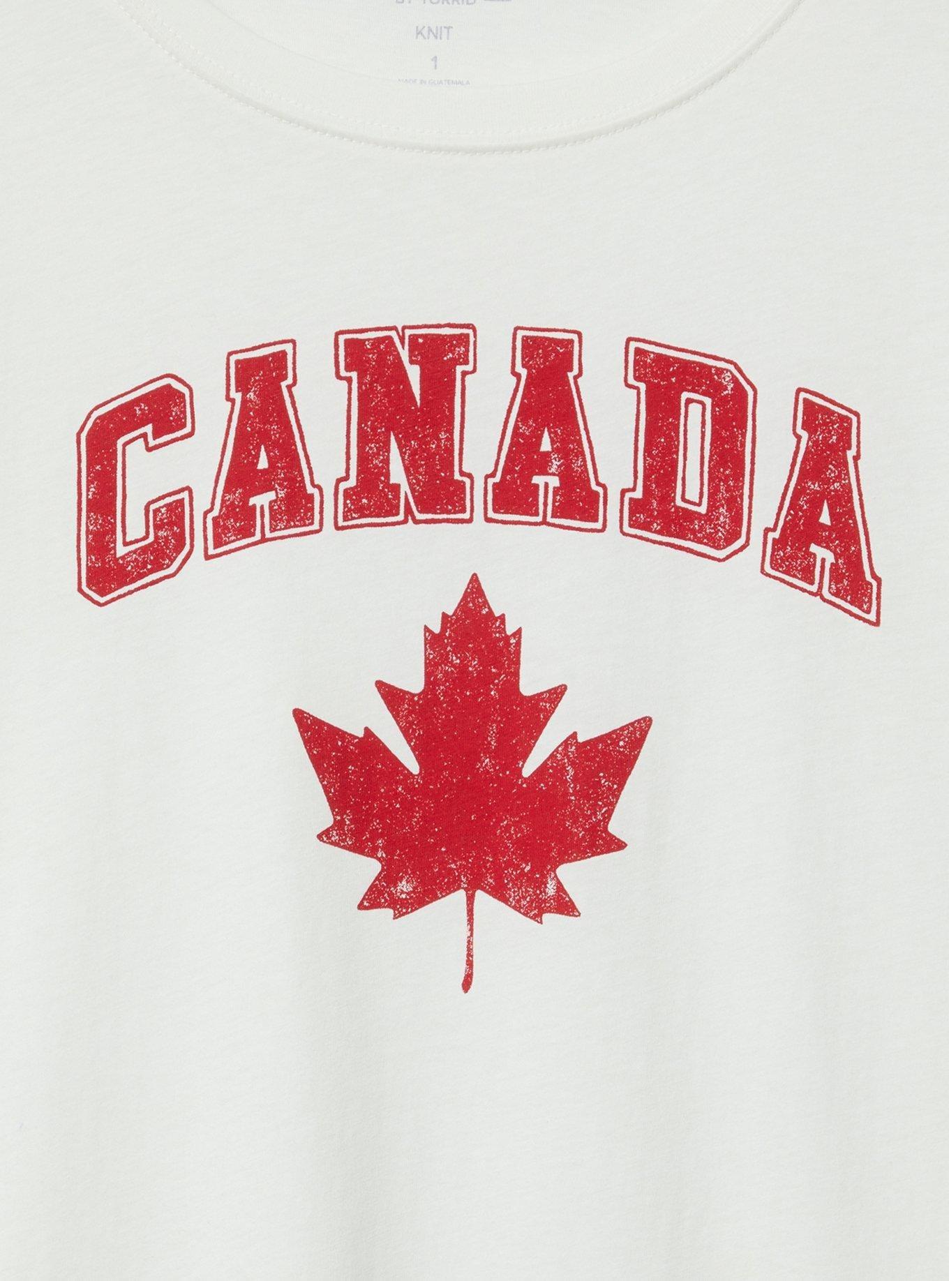 Canada Leaf Classic Fit Heritage Cotton Crew Tee