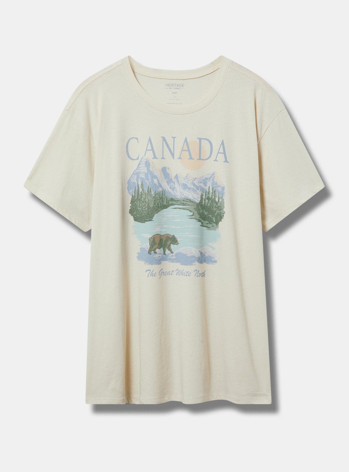 Canada Relaxed Fit Heritage Cotton Crew Tee