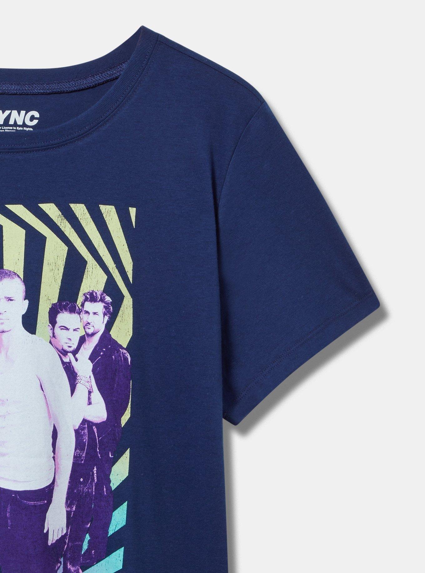 02 on sale *NSYNC TEE SZ L