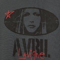 Avril Lavigne Classic Fit Cotton Tee, VINTAGE BLACK, swatch