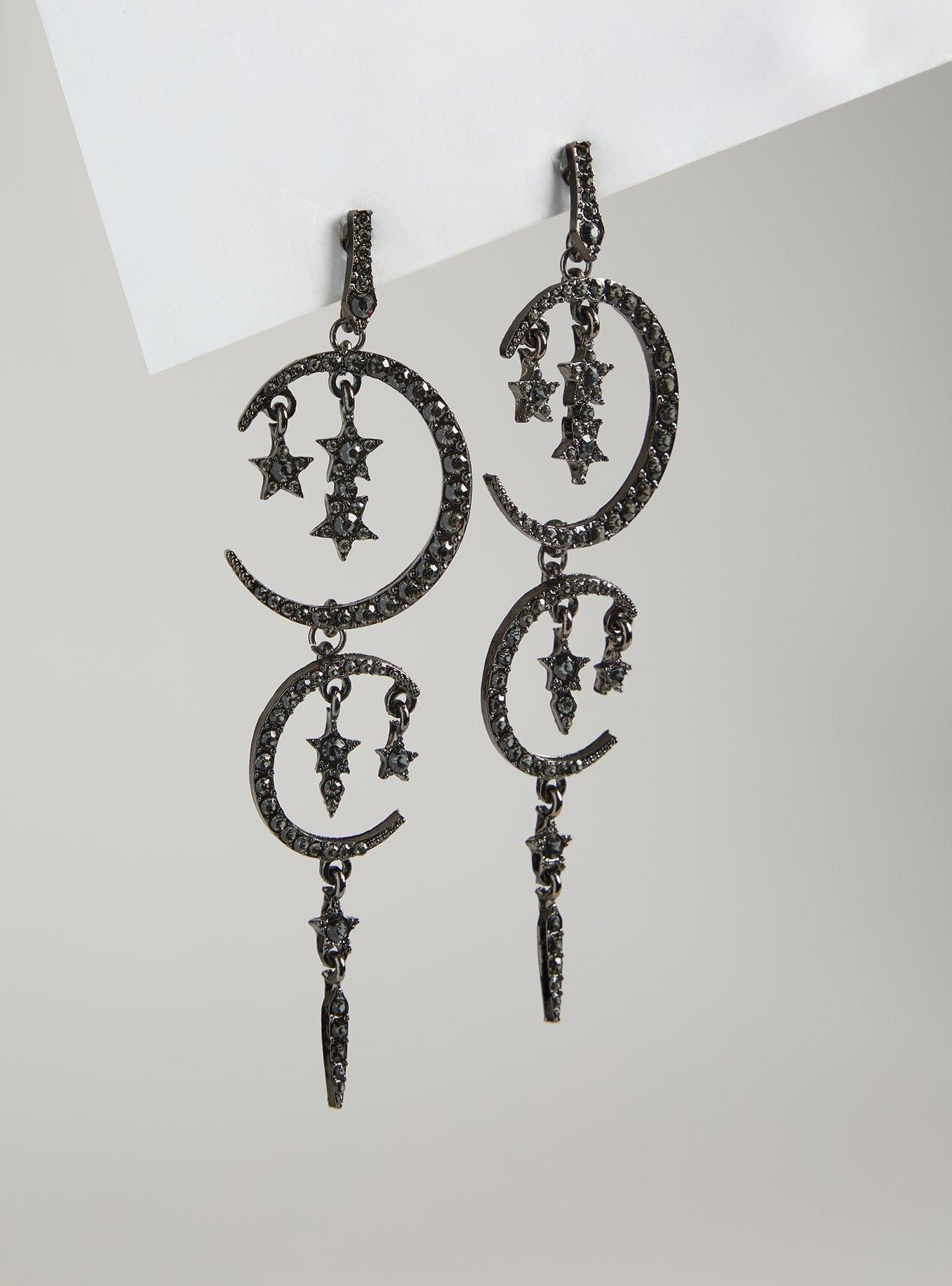 Moon Statement Earring