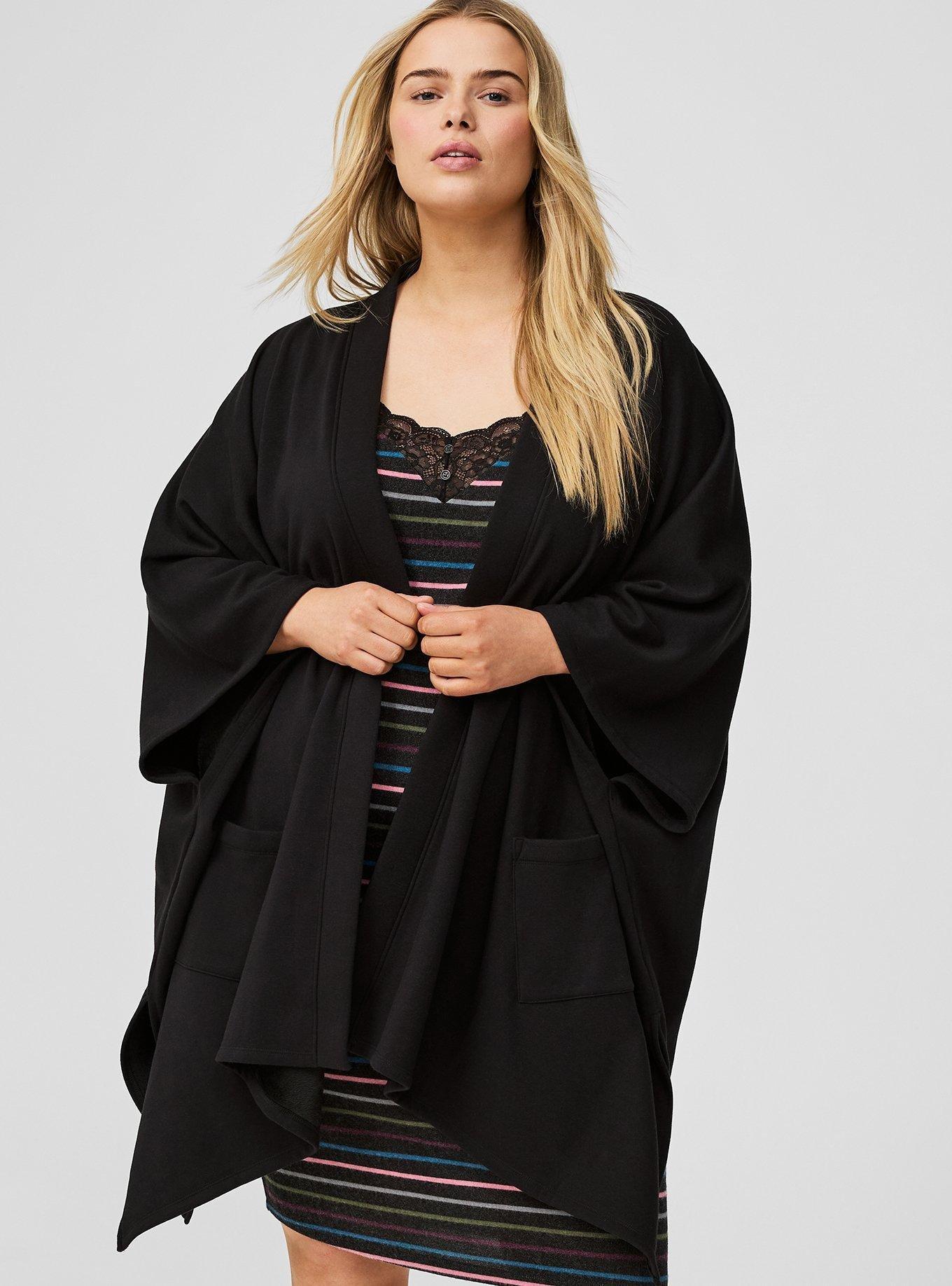 Plus Size Cloud Fleece Lounge Cardigan Torrid