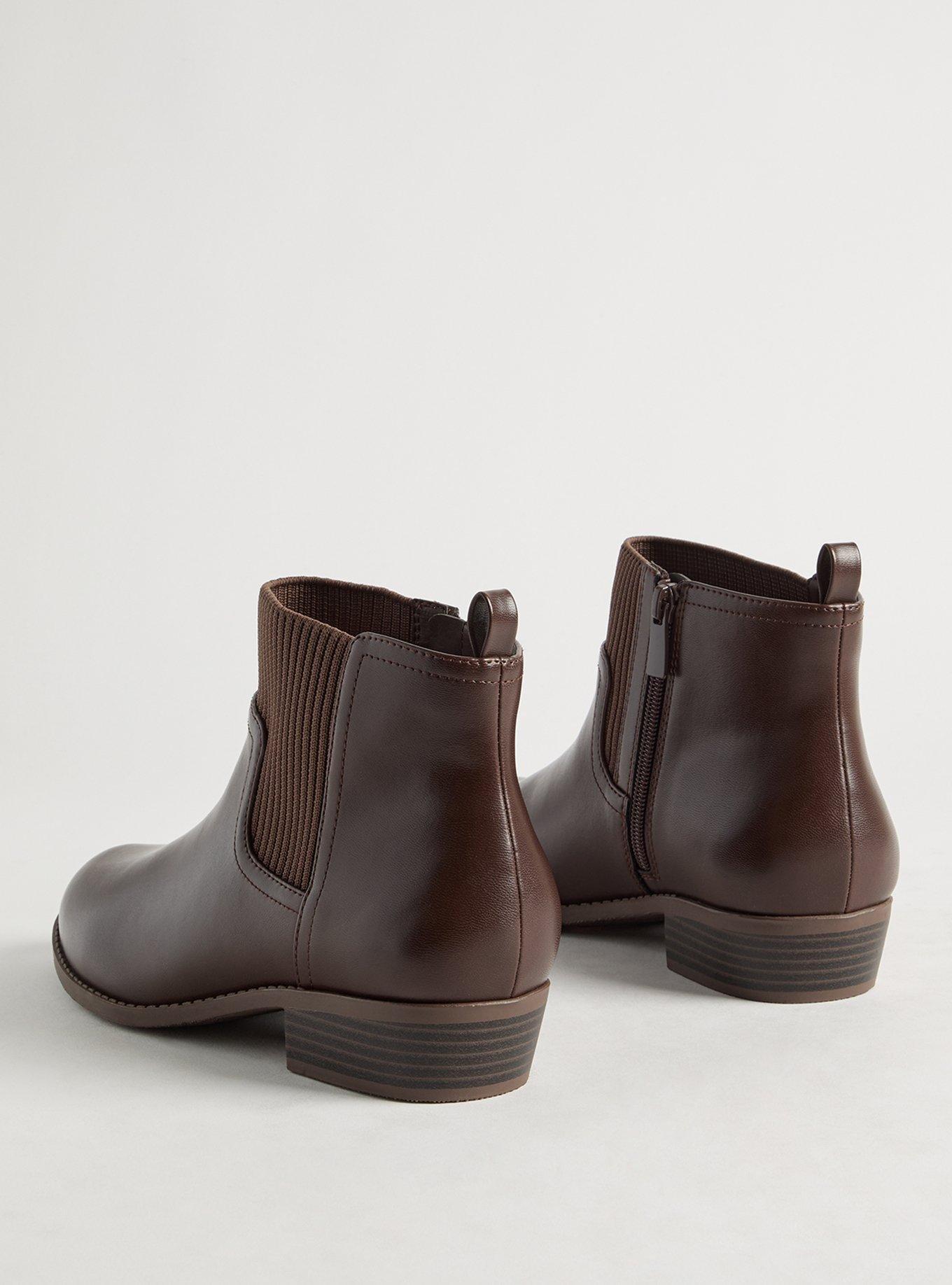 Textured Cuff Bootie (WW)