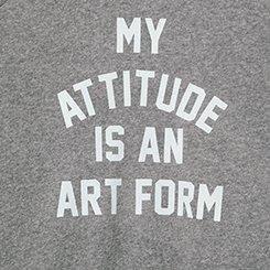 Attitude Classic Fit Tunic Sweatshirt, HEATHER GREY, swatch