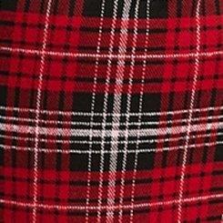 Cozy Double Knit Shacket, LOGAN PLAID, swatch