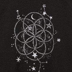 Zodiac Classic Fit Sweatshirt, DEEP BLACK, swatch