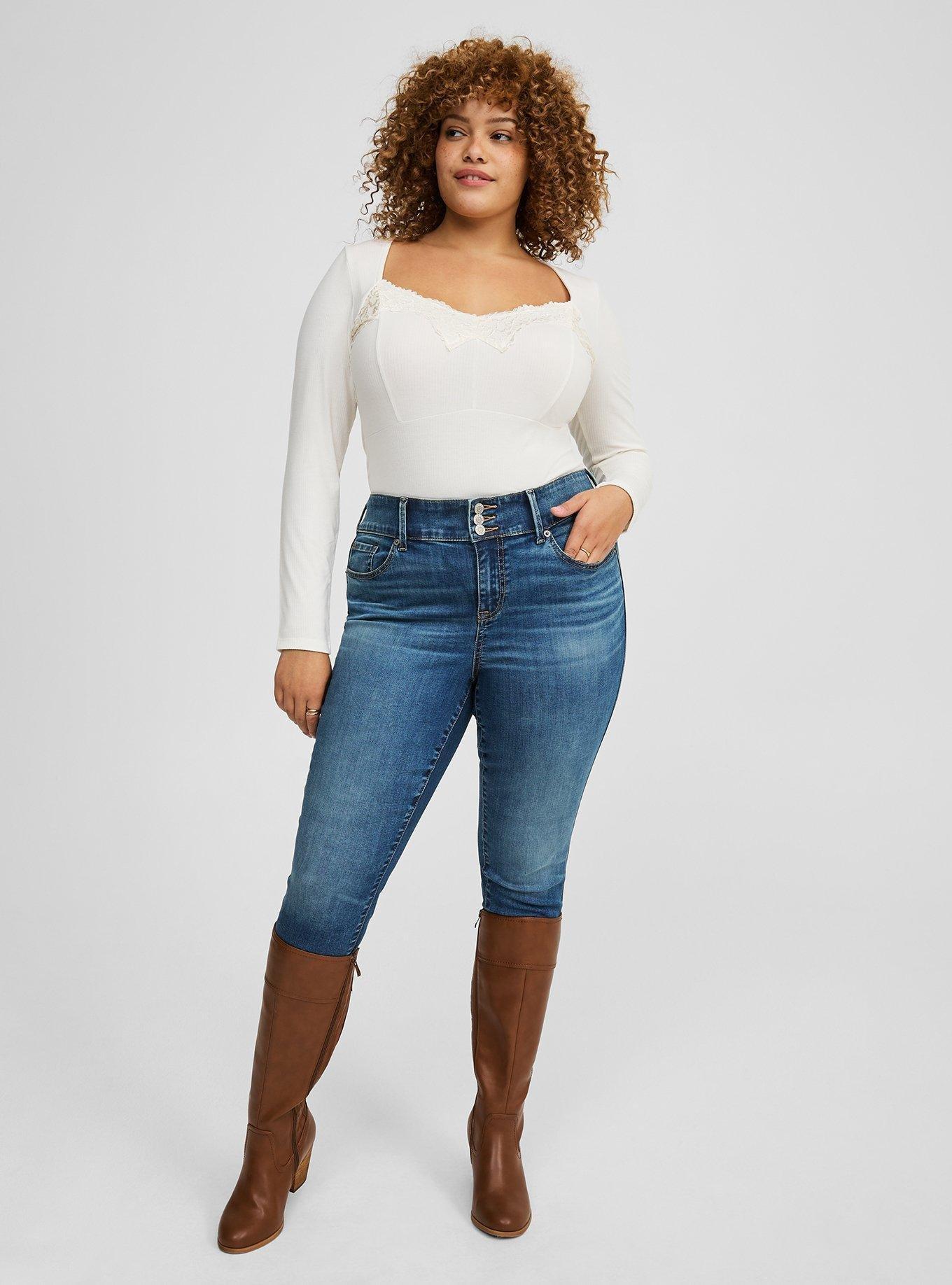 Super Soft Ribbed Sweetheart Top