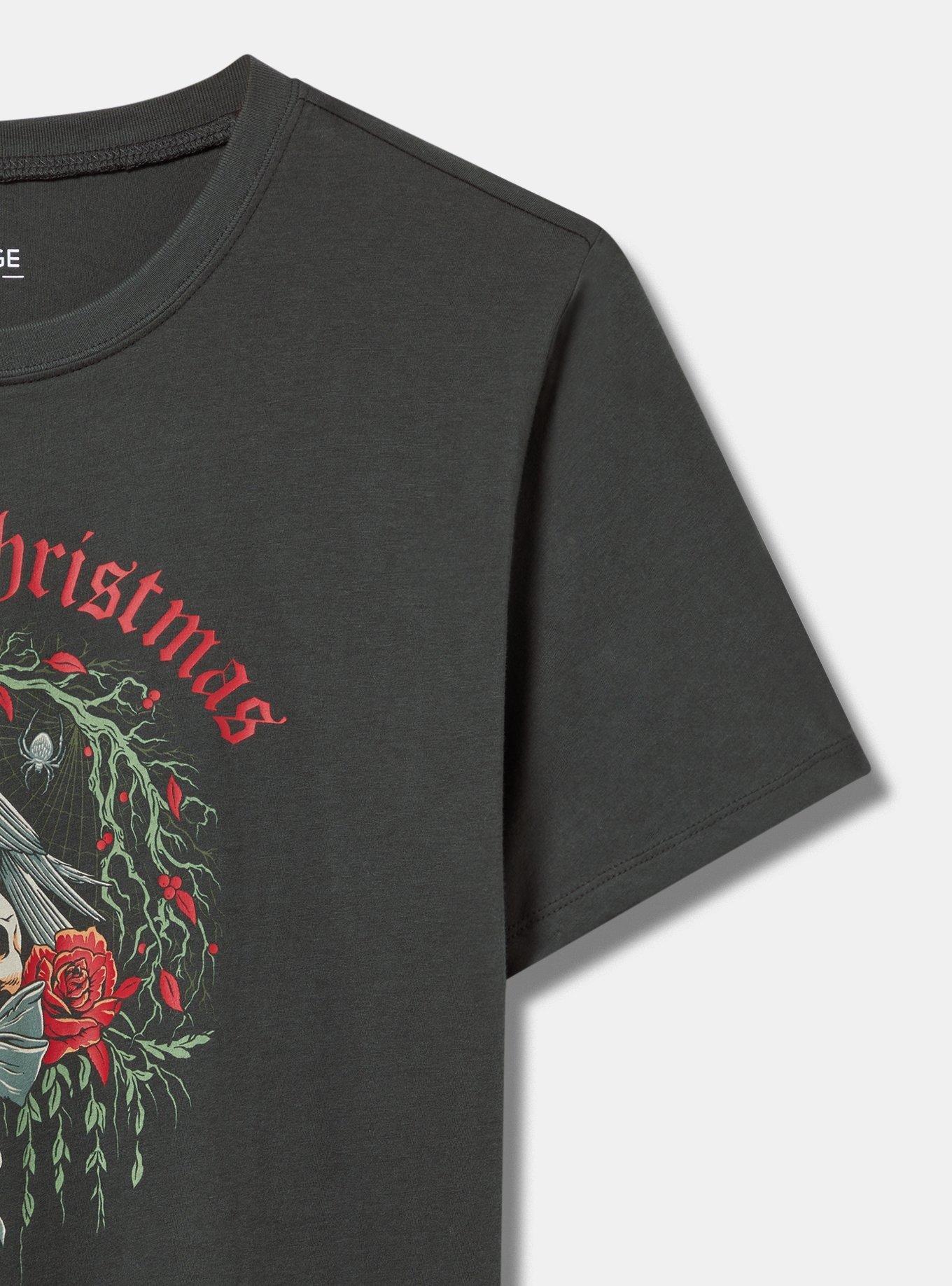 Merry Christmas Classic Fit Tee, VINTAGE BLACK, alternate