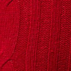 Plus Size Cable Lounge Legging , JESTER RED, swatch