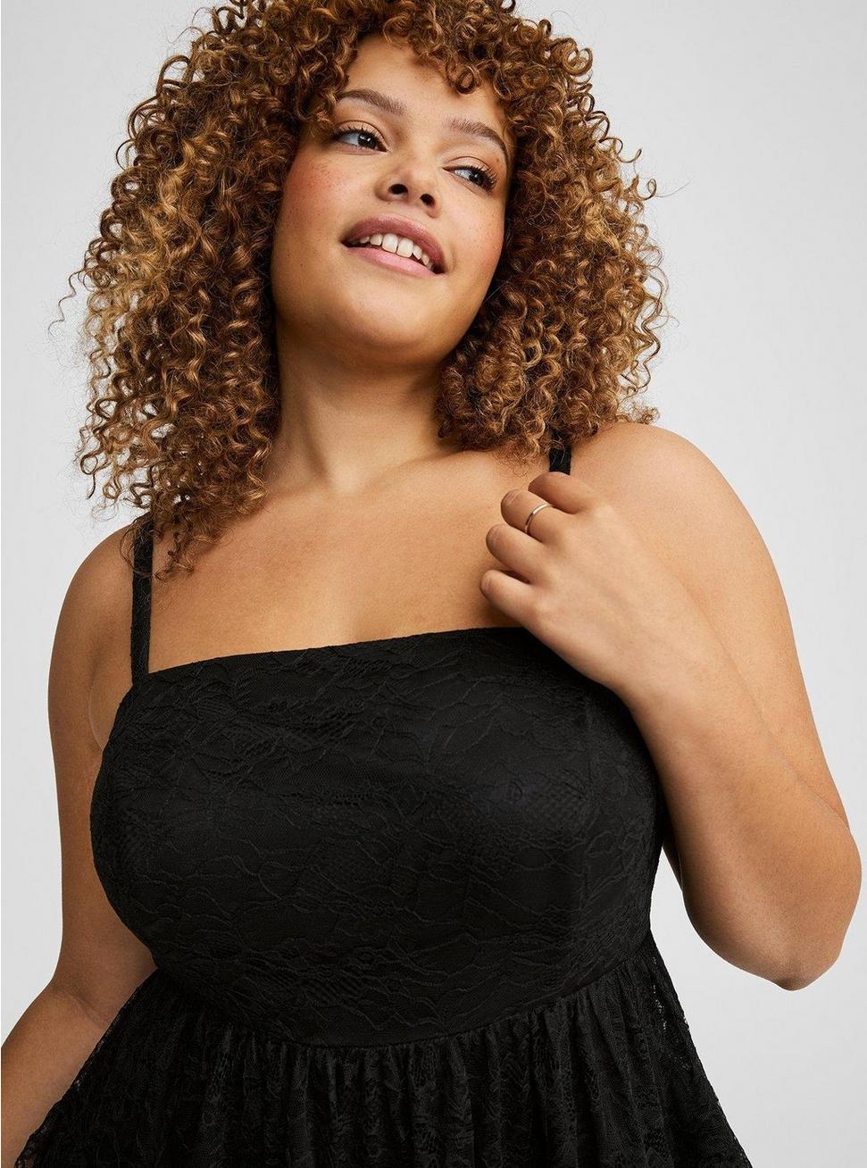 Plus Size - Babydoll Mini Dress - Torrid Plus Size - Babydoll Mini Dress - Torrid